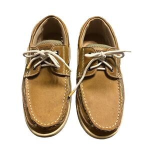 GUC Margaritaville Men's Light Brown Casual Loafers Size 10